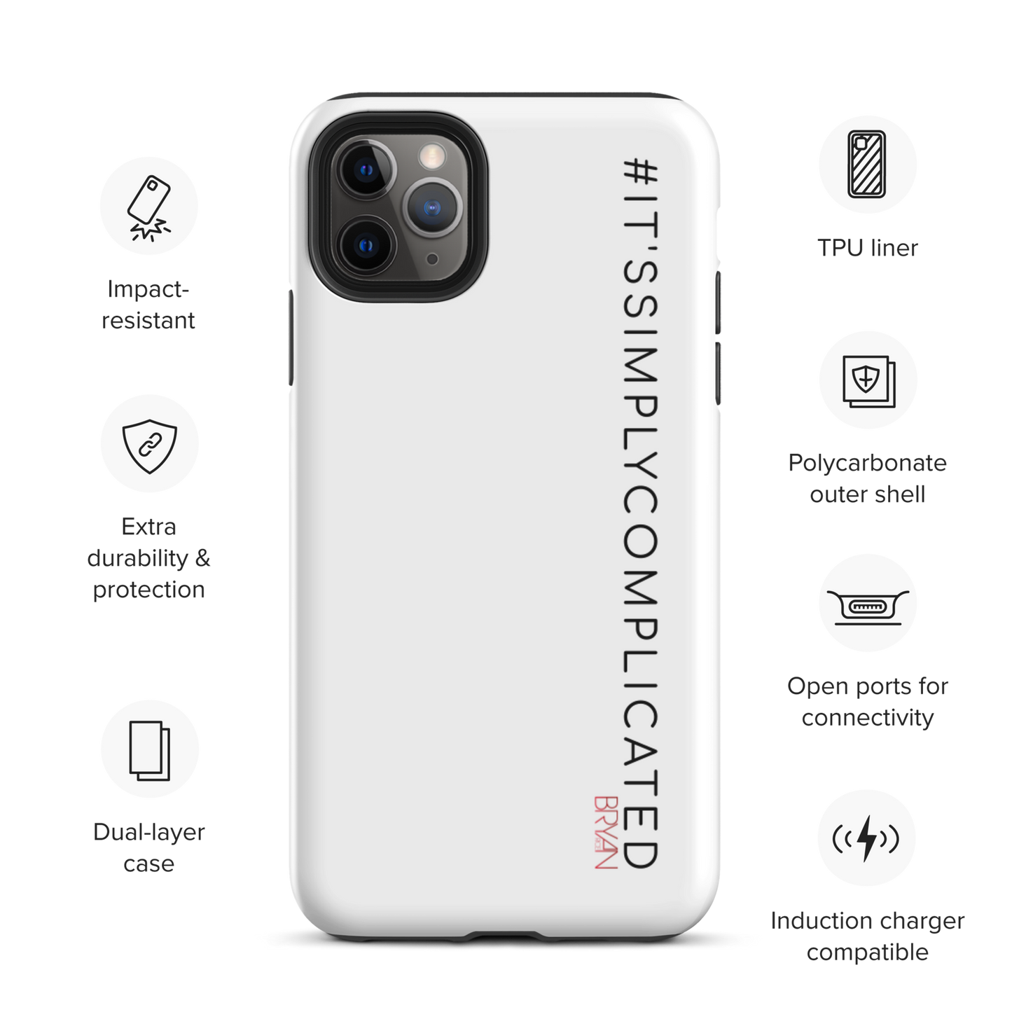 Bryan Rice #Quote iPhone case