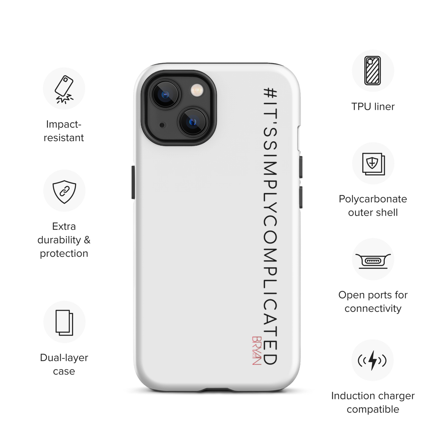 Bryan Rice #Quote iPhone case