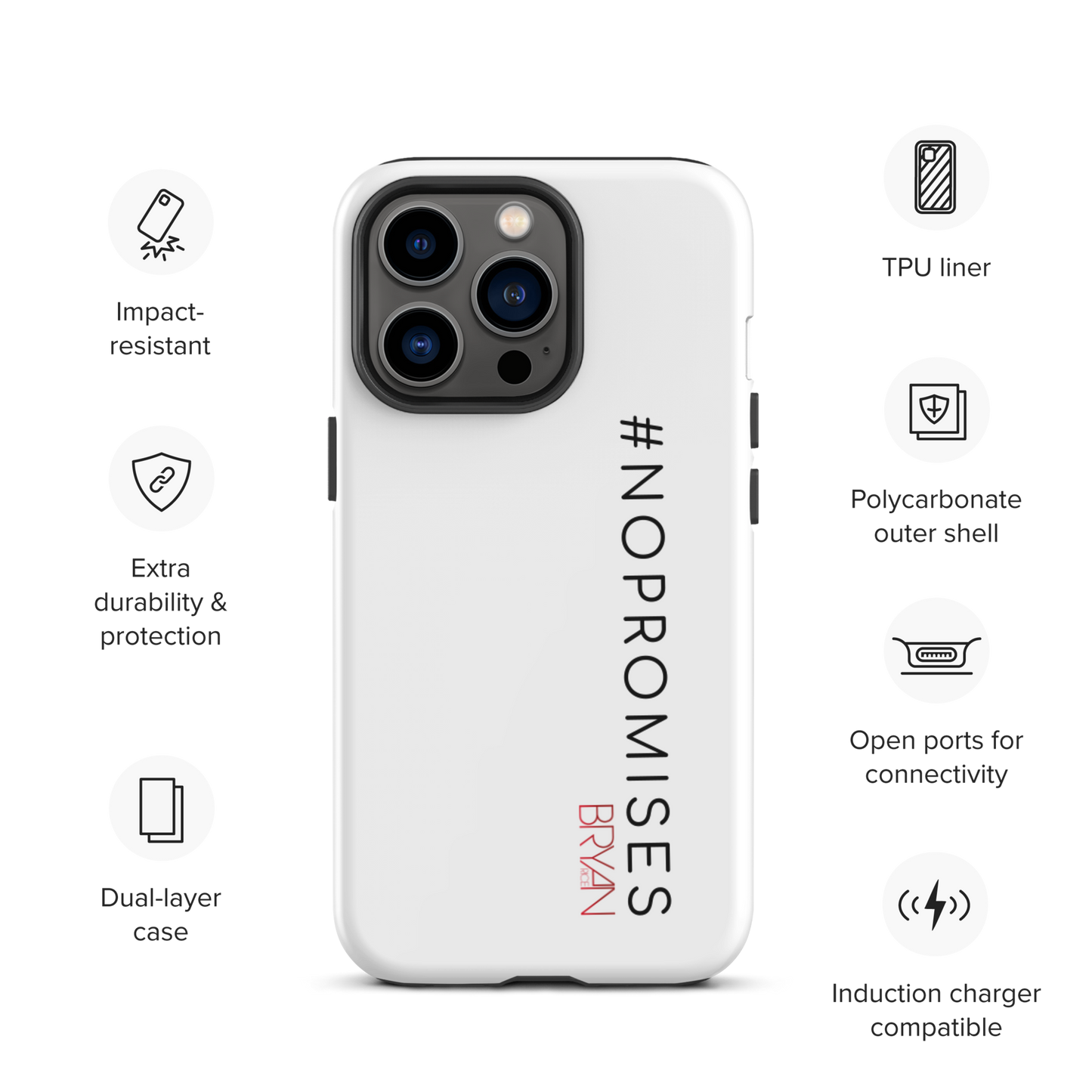 Bryan Rice #Quote iPhone case