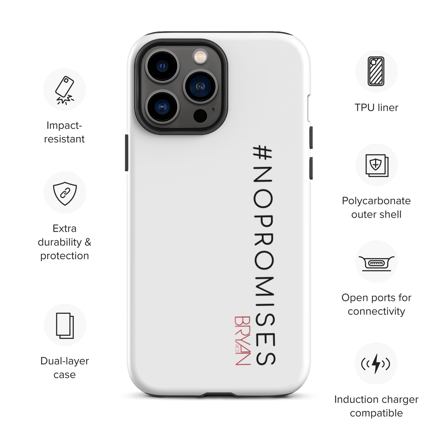 Bryan Rice #Quote iPhone case
