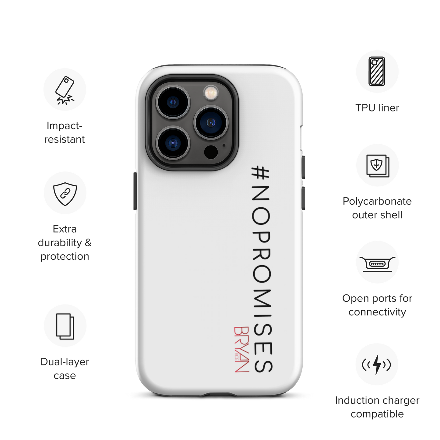 Bryan Rice #Quote iPhone case