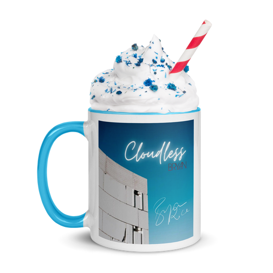 Cloudless Autograph Bryan Rice Mug with blue Color Inside